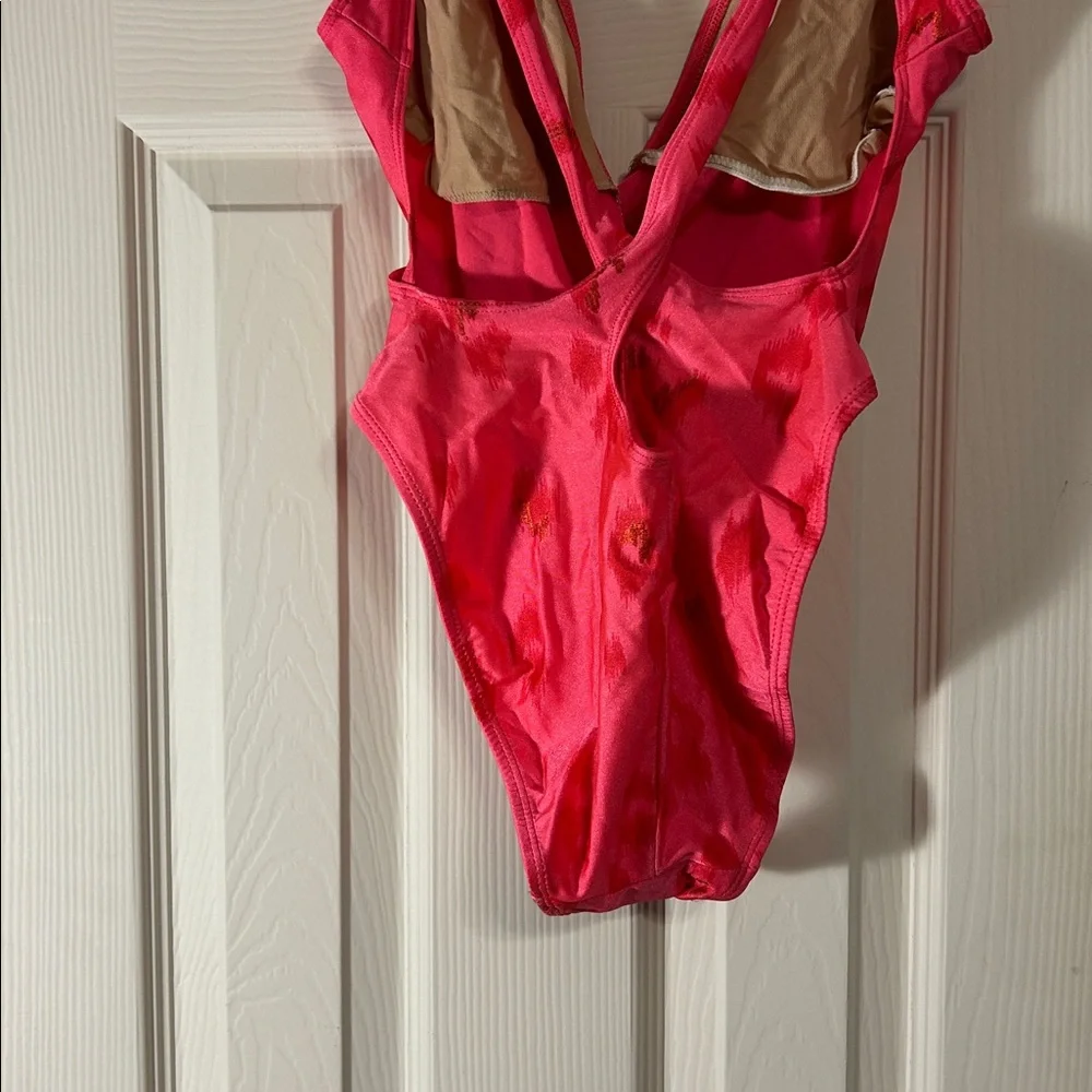 2 for $25 La Blanca pink crisscross swimsuit